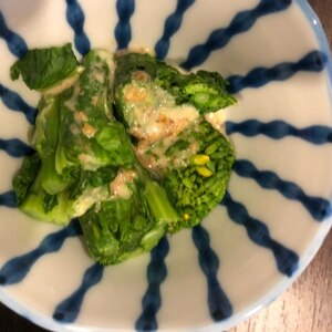 お正月☆簡単おせち料理☆緑鮮やか菜の花の昆布茹で